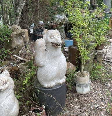 藤原純さんの工房、動物のオブジェ1