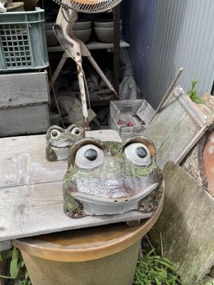 藤原純さんの工房、動物のオブジェ2
