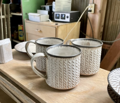 山本雅則さんのしのぎマグカップ