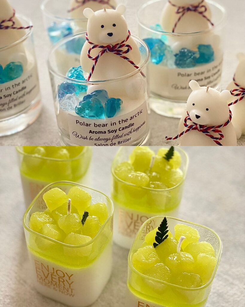 Salon de briller手作りキャンドル
